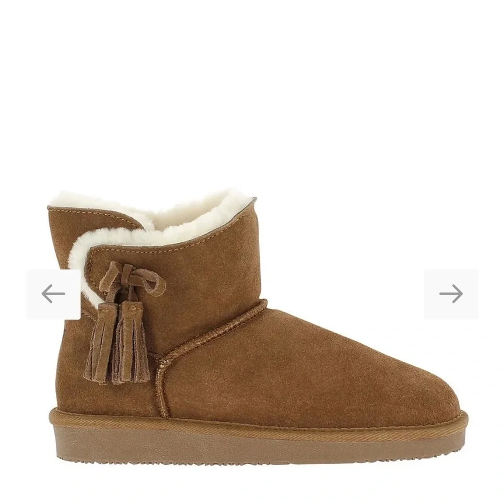 Goose Belinda Ankle Winter Boots – Brown Size 7